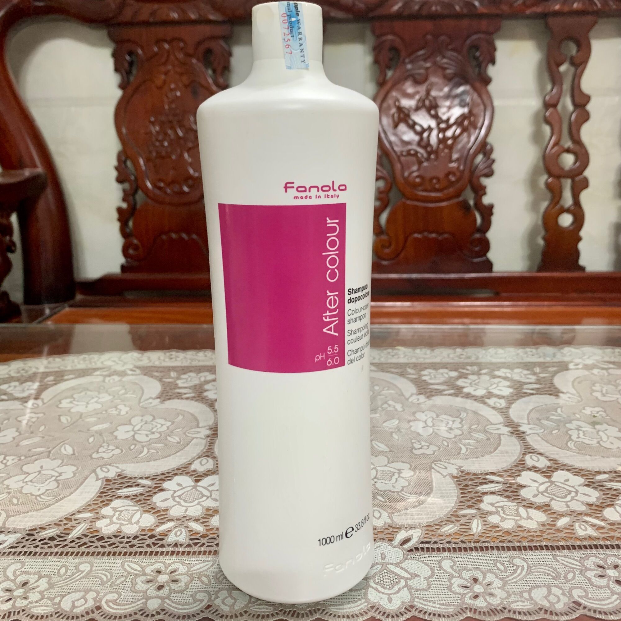 Dầu gội dưỡng màu cho tóc nhuộm fanola after color 1000ml