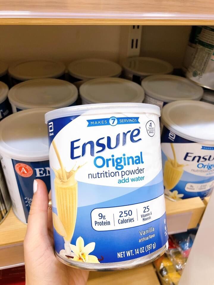 SỮA ENSURE ORIGINAL 397G CỦA MỸ