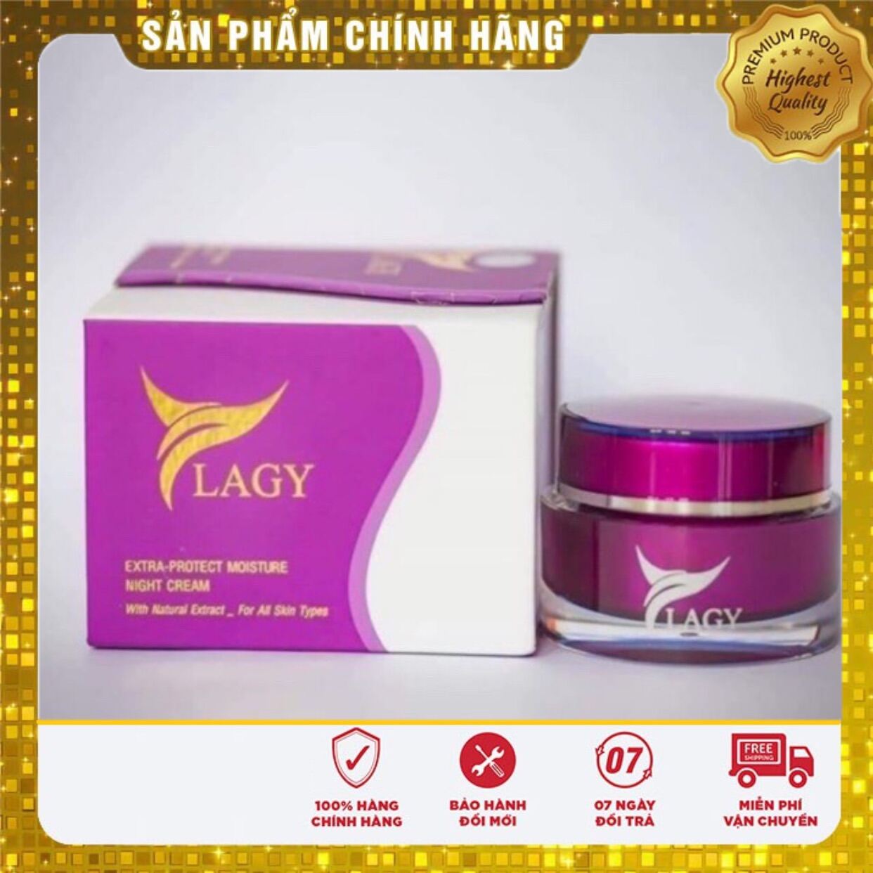 Kem Face YLAGY Ngăn Ngừa Nám Sạm Tàn Nhang Phục Hồi Da Dưỡng Trắng Da