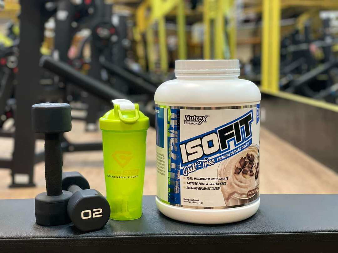 Nutrex ISOFIT - Whey Protein tinh khiết đẳng cấp nhất cho gymer
