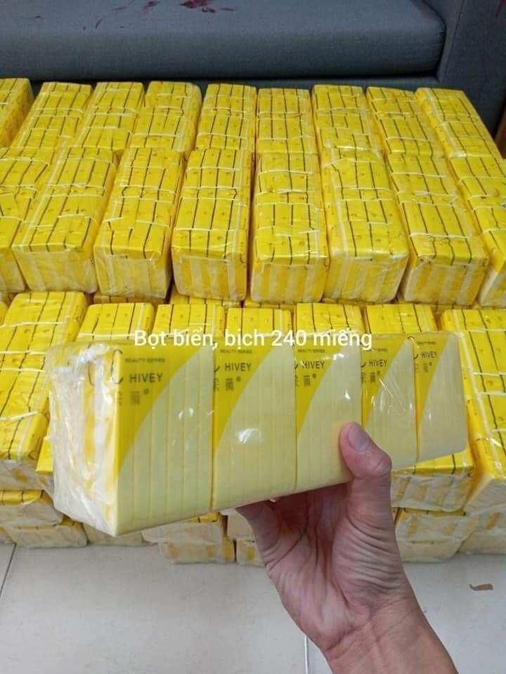 Combo sỉ 5 cây bông mút rửa mặt loại 1 mịn đẹp