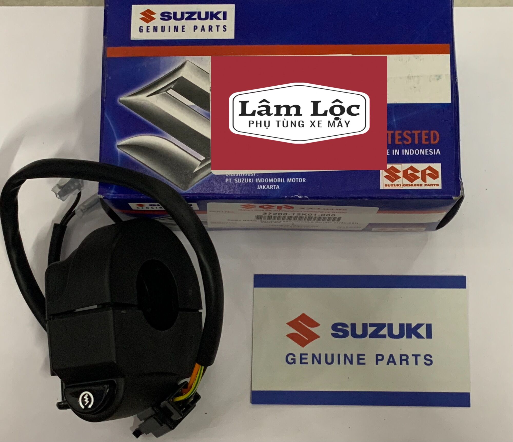 Cùm công tắc phải satria fi raider fi suzuki chính hãng