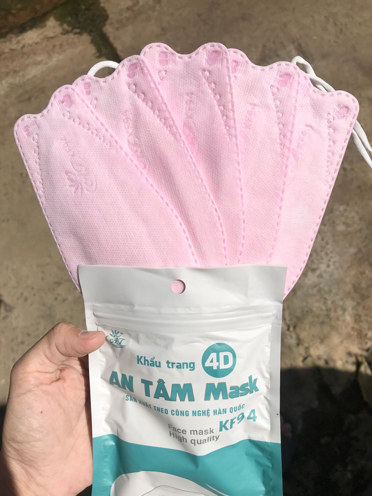 Khẩu trang kf94 an tâm 100 cái