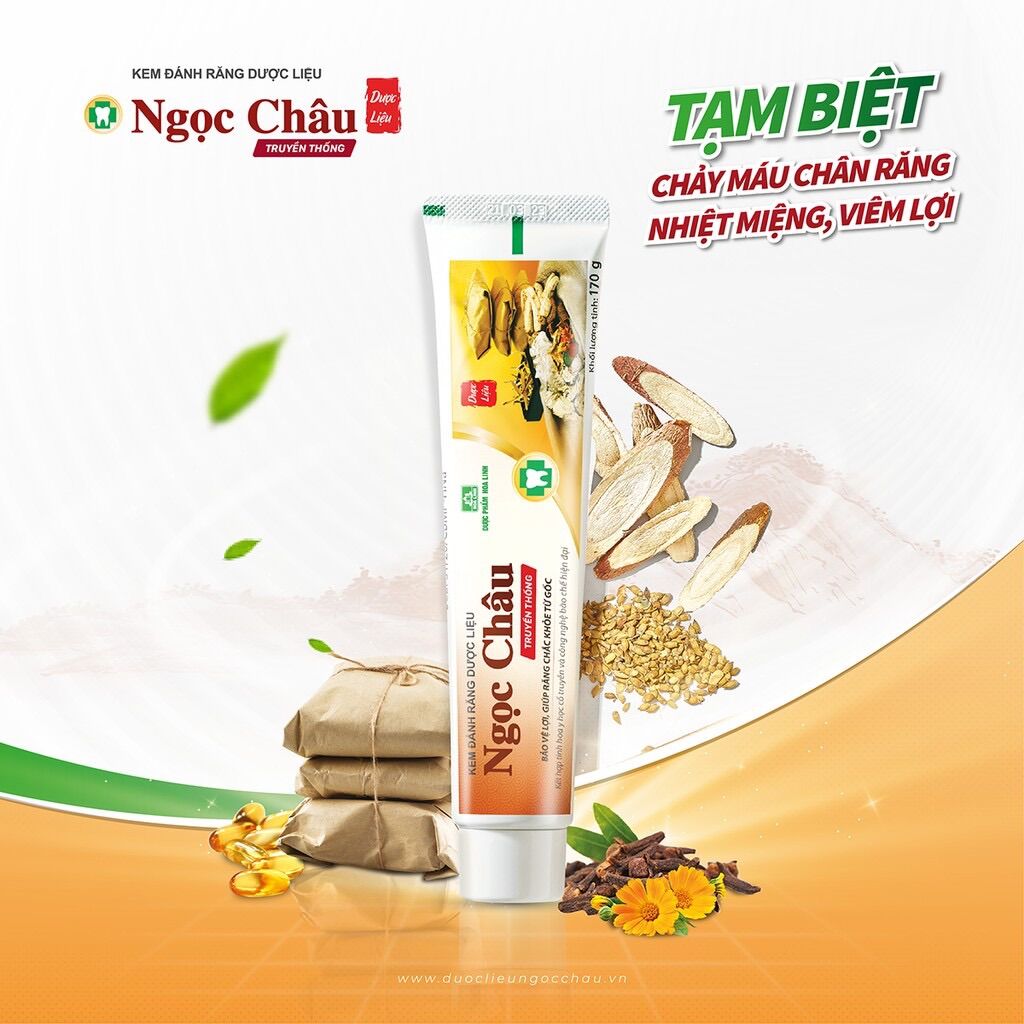 Kem đánh răng Ngọc Châu 170g