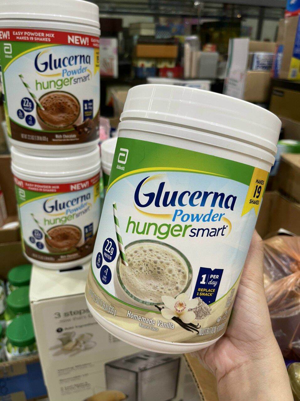 Sữa dành cho người bị tiểu đường Glucerna 635g - Siêu thị Costco Mỹ