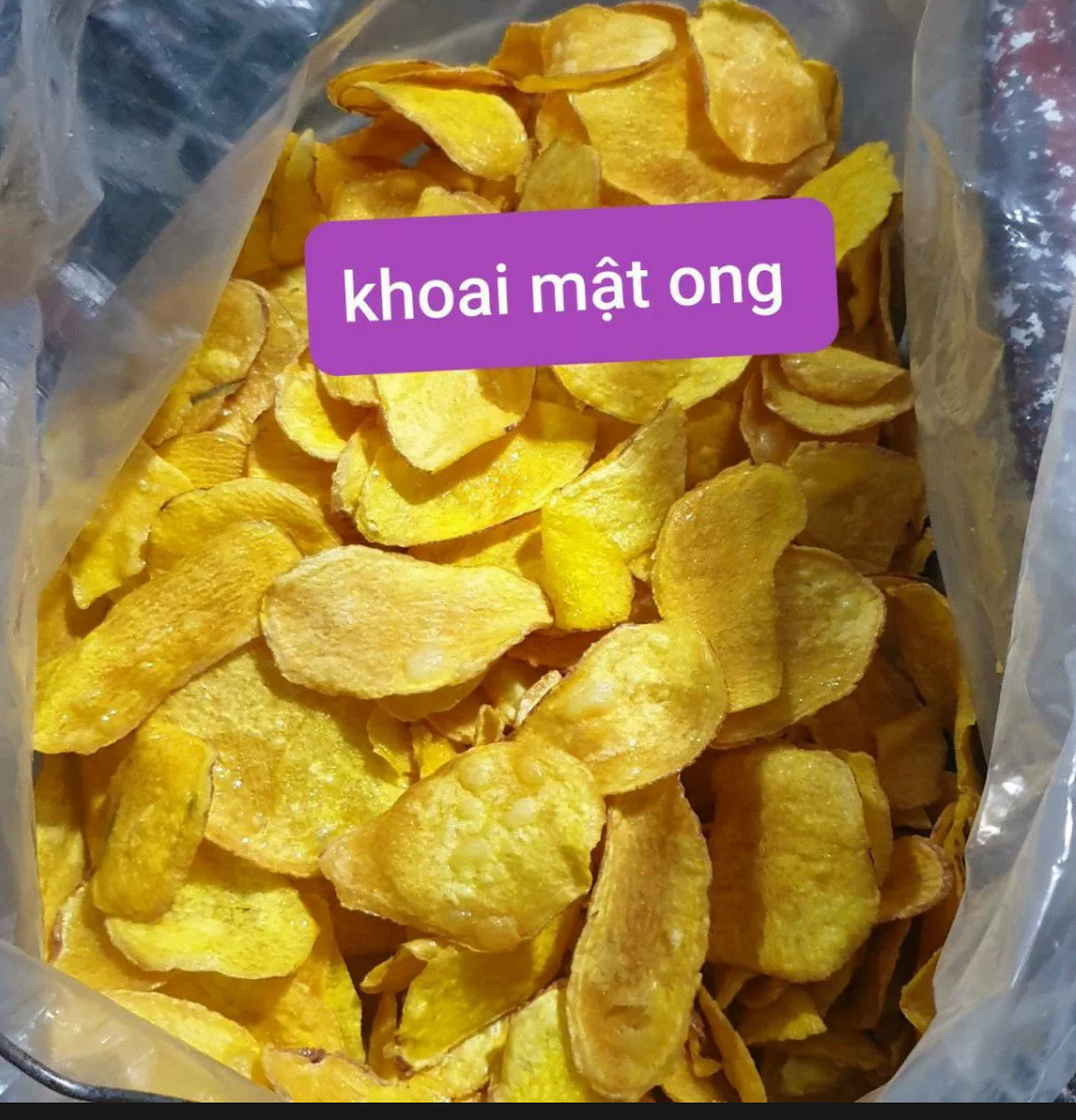 1kg khoai lang sấy mật ong loại 1. hàng bao mới mỗi ngày