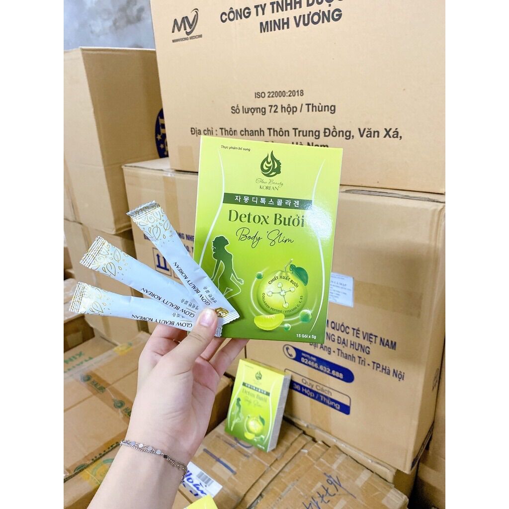 Detox bưởi - Giảm cân Hiệu Quả ( hộp 15 gói )