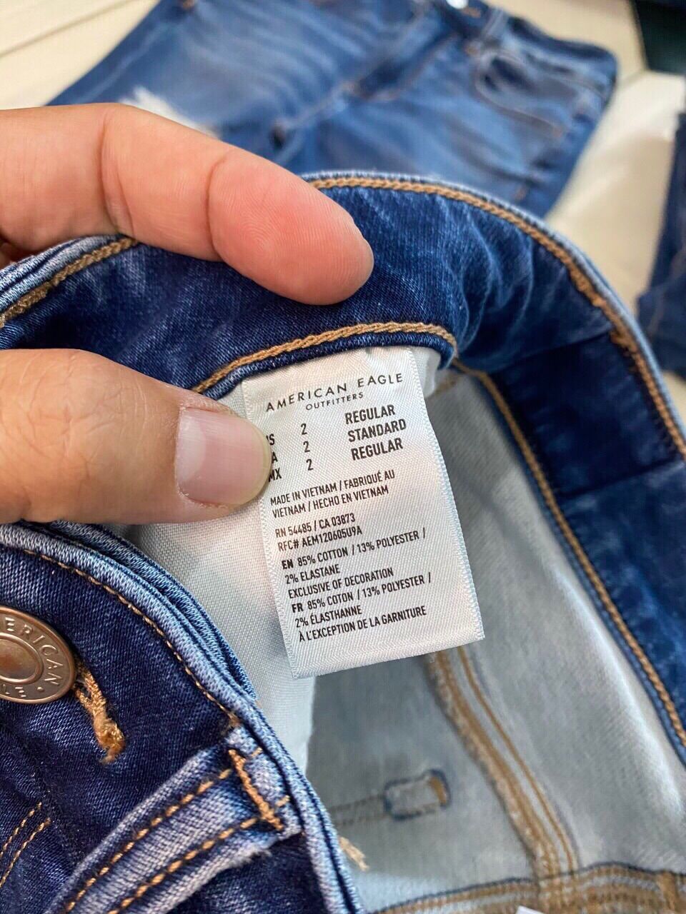 Quần jeans nữ American Ea-gle xịn hãng