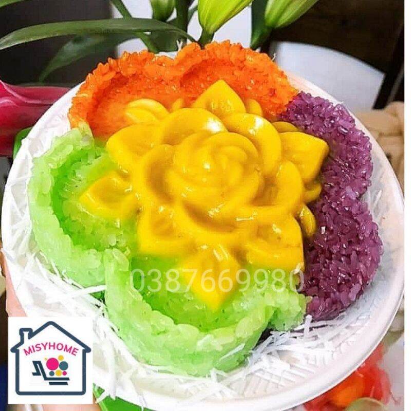 khuôn xôi hoa có 4 cỡ size lựa chọn