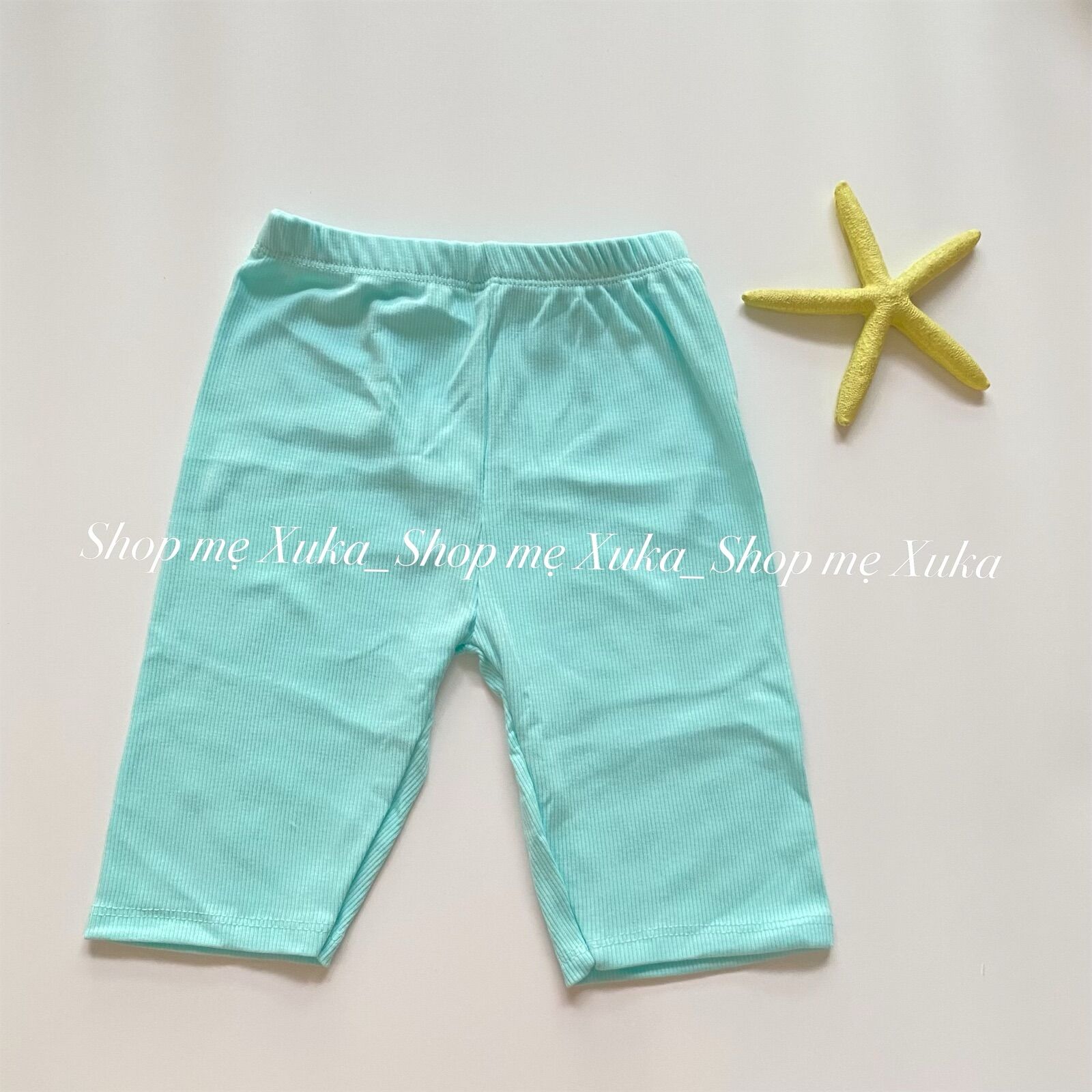 Quần legging lửng len tăm bé gái