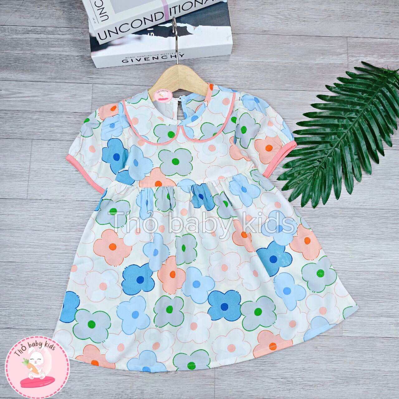 Đầm tole/váy tole cho bé gái,đầm lanh cho bé gái shop thỏ baby kids