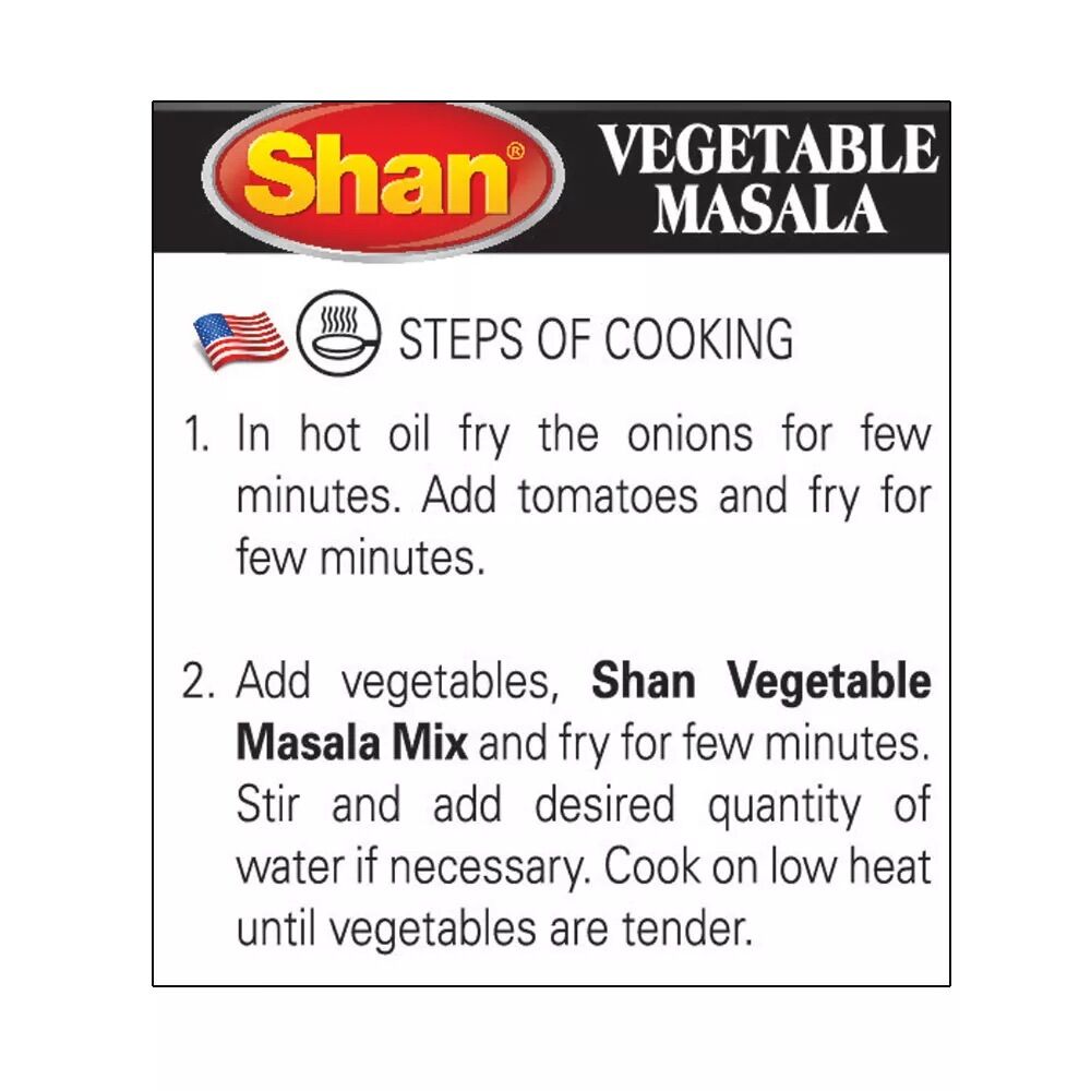 SHAN Vegetable Masala 100g