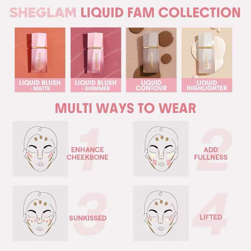[SHEGLAM] Má Hồng Dạng Kem Color Bloom Liquid Blush