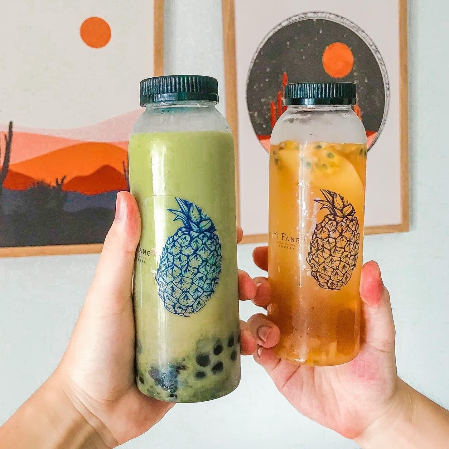 Chai nhựa miệng rộng dáng cao trong suốt (500ml) đựng cafe, nước ép tiện dụng
