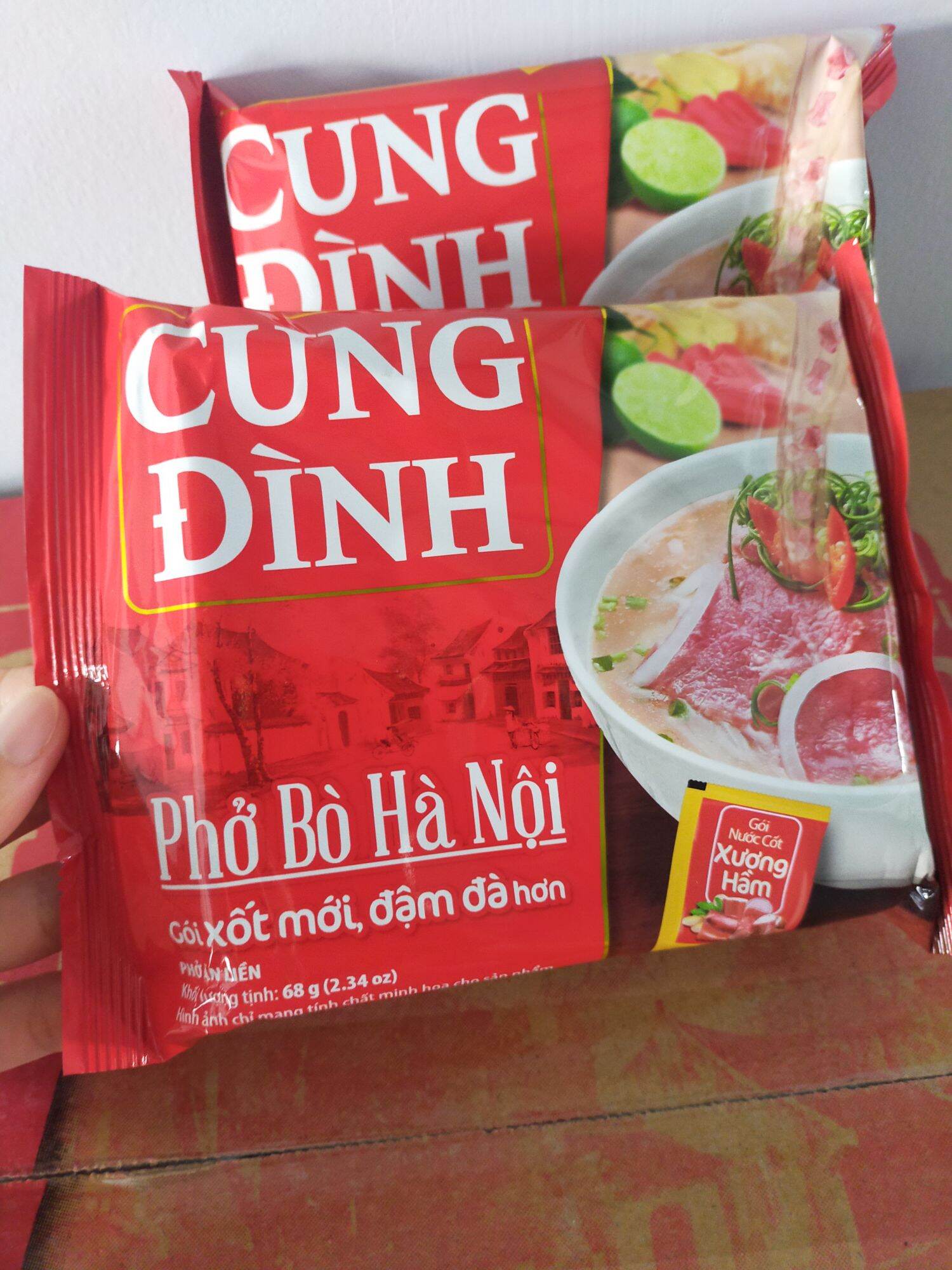 1 Thùng  Phở   Bò   Cung   Đình   (30gói)