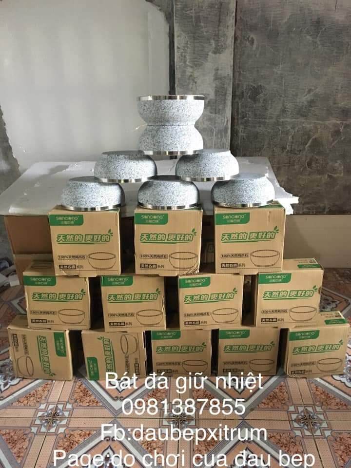 bát đá giữ nhiệt 16cm