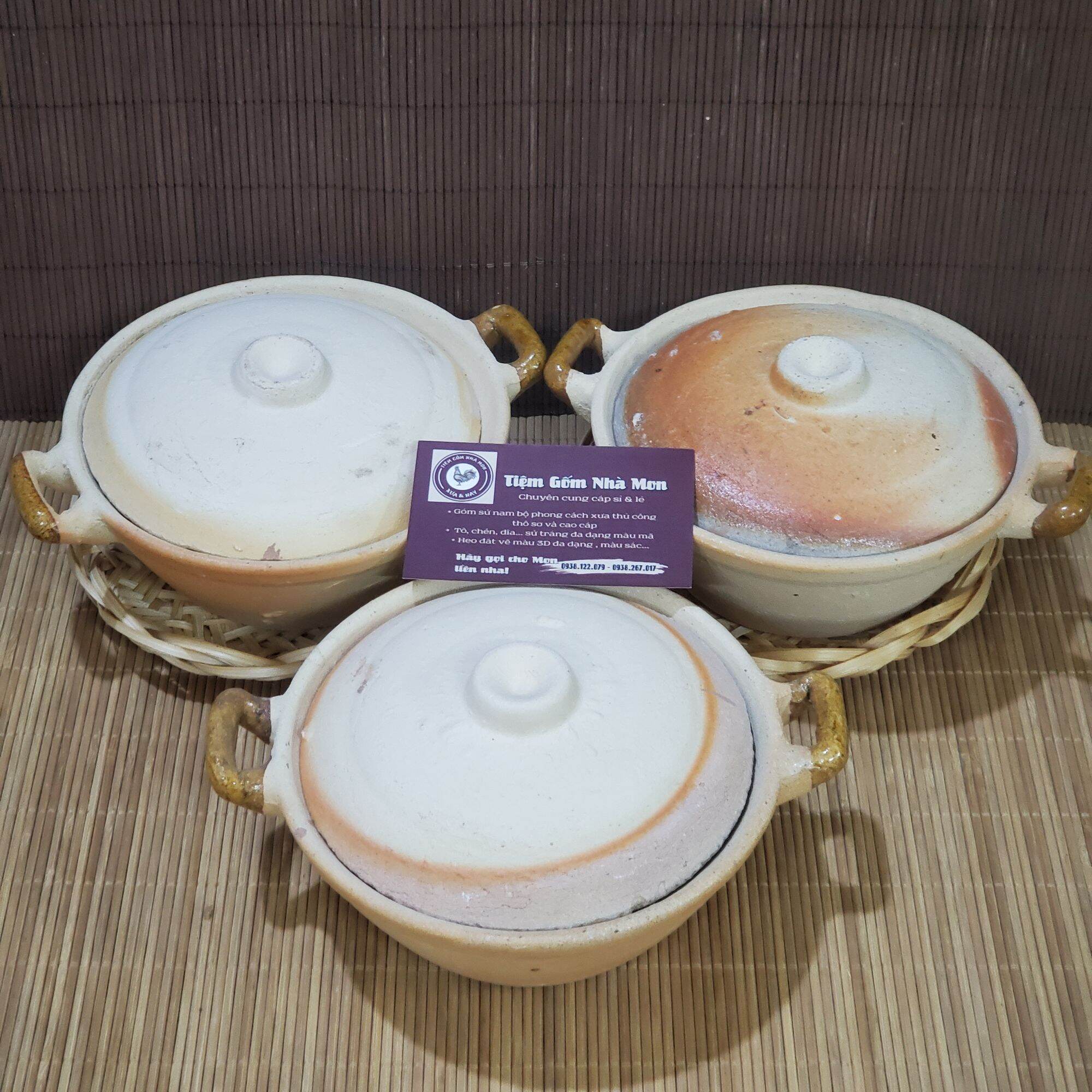 NỒI ĐẤT MẪU XƯA SIZE NHỎ (16~17cm)