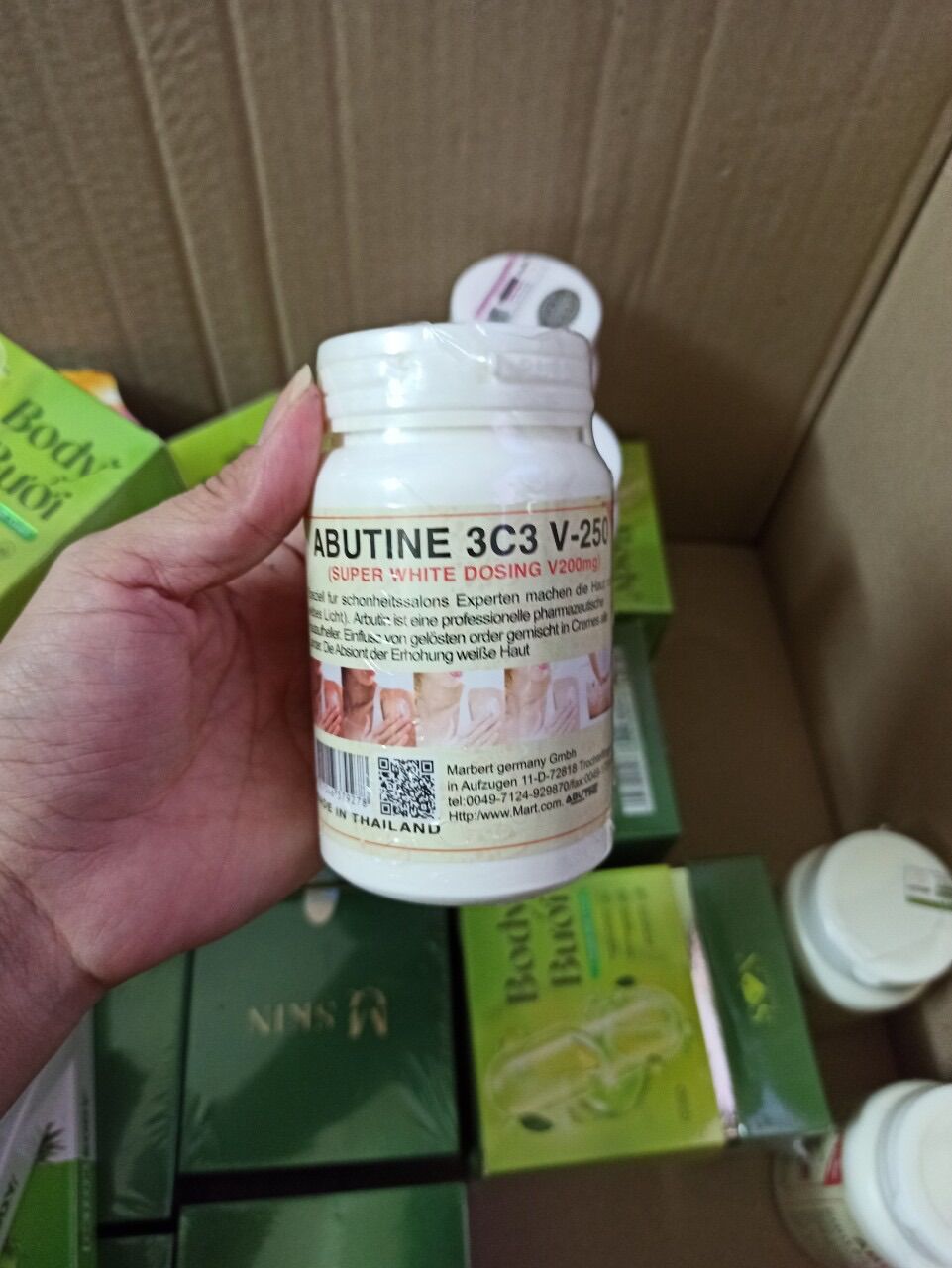 Kích trắng Arbutin 3C3 250gr Thái