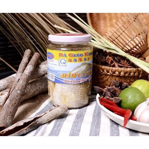 Mắm cá Sửu hiệu Bà Giáo Khỏe hủ 430gr