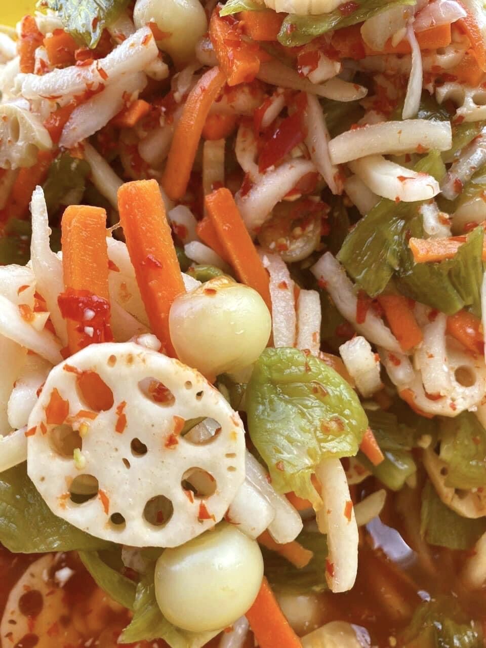 800gr kim chi làm nhà ( chua ngọt )