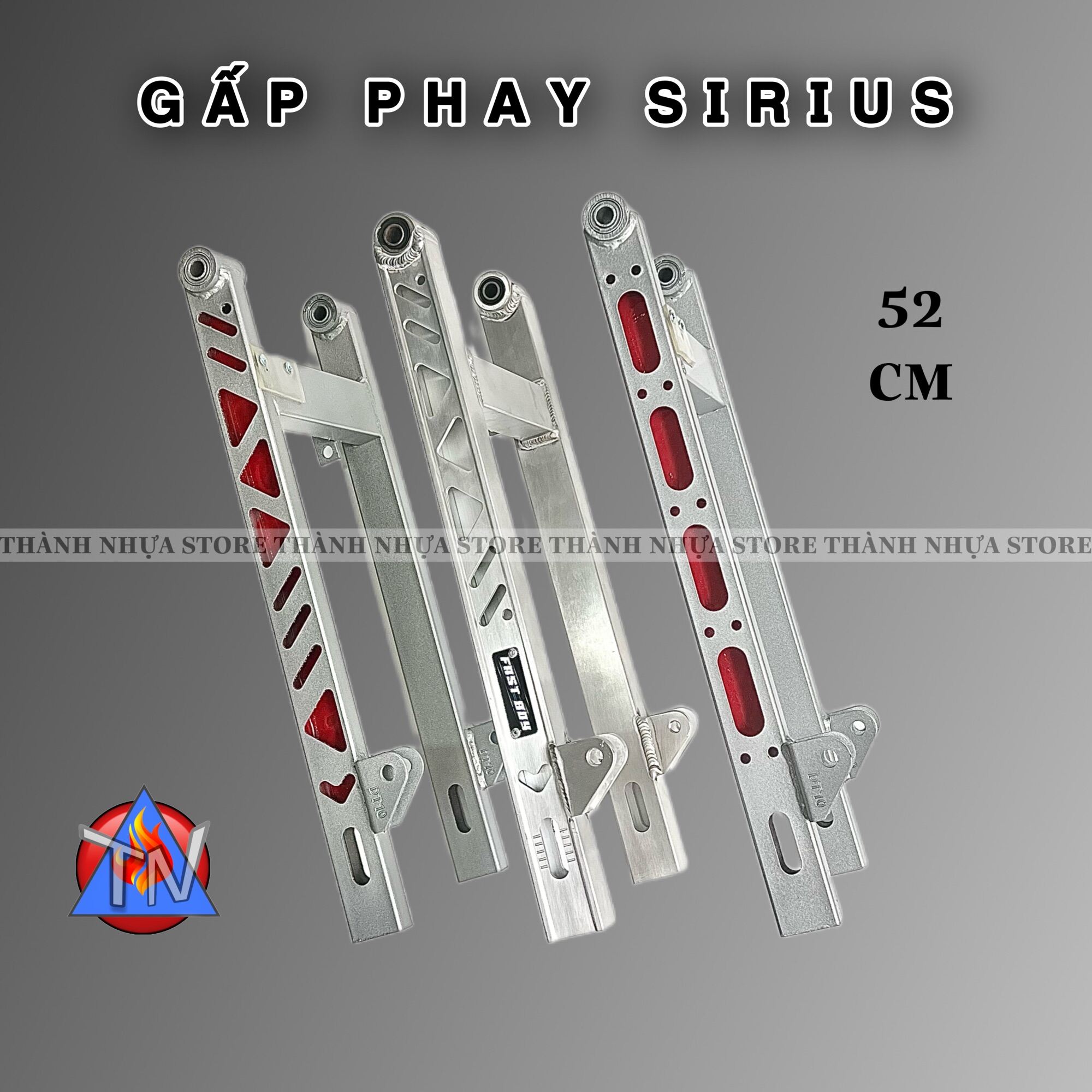 Gấp phay sirius - Gấp nhôm fast boy sirius