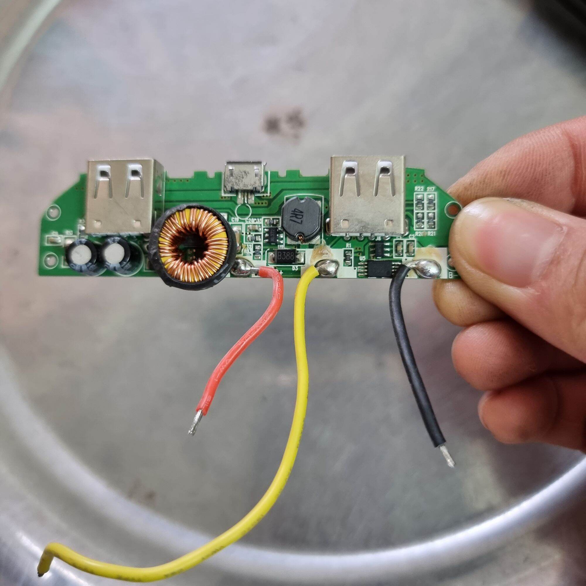Mạch sạc dự phòng pin 2s ra 5v/2A