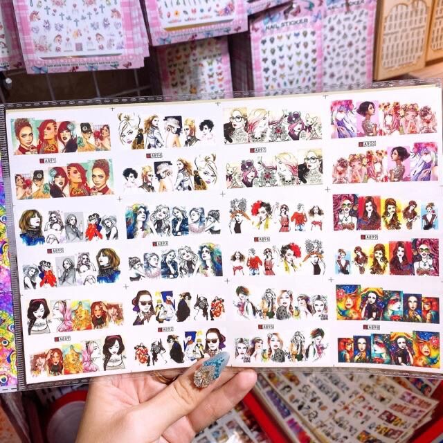 STICKER NƯỚC TẤM TO