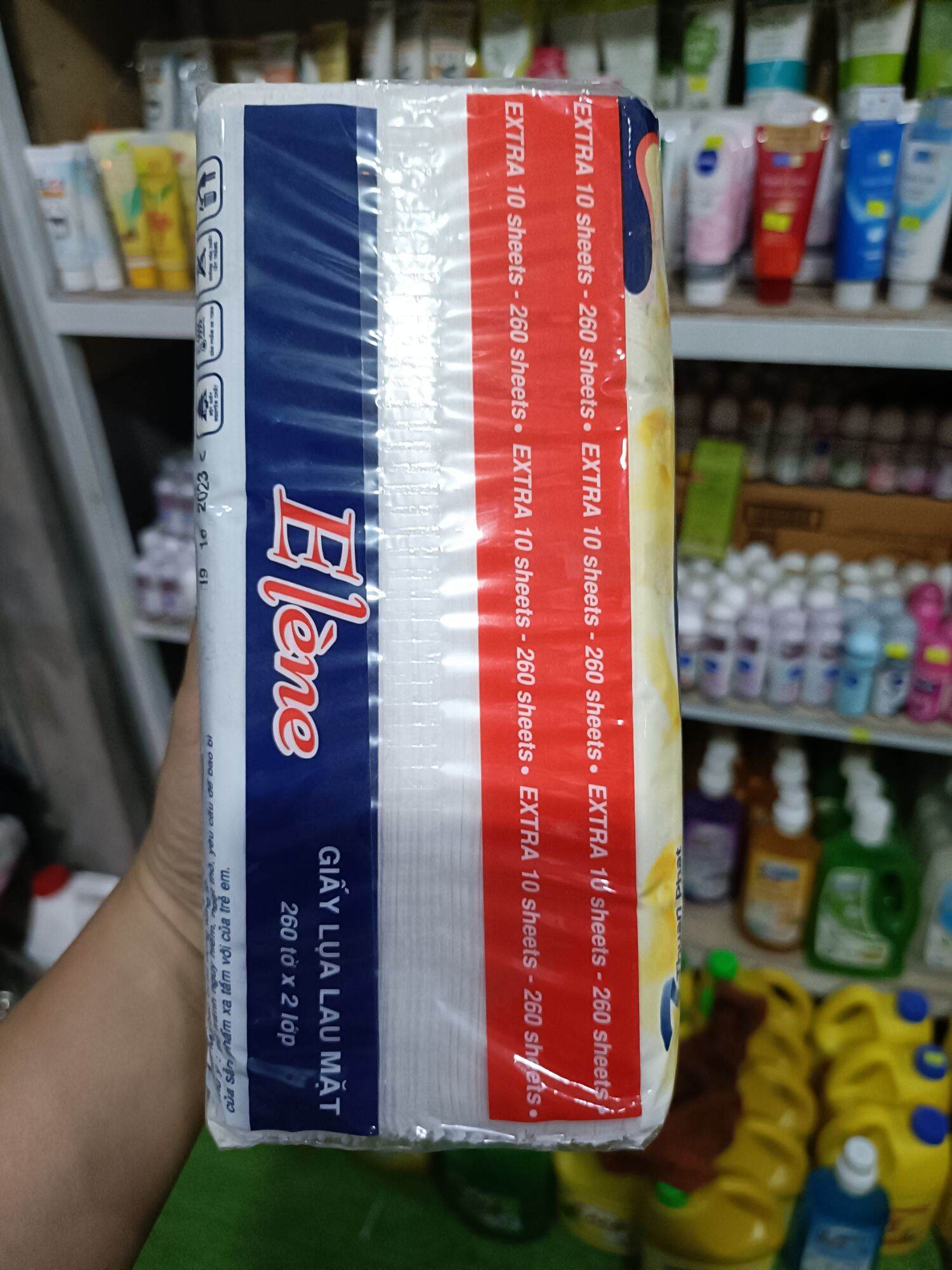 Giấy ăn rút Elene 260 tờ x 2 lớp