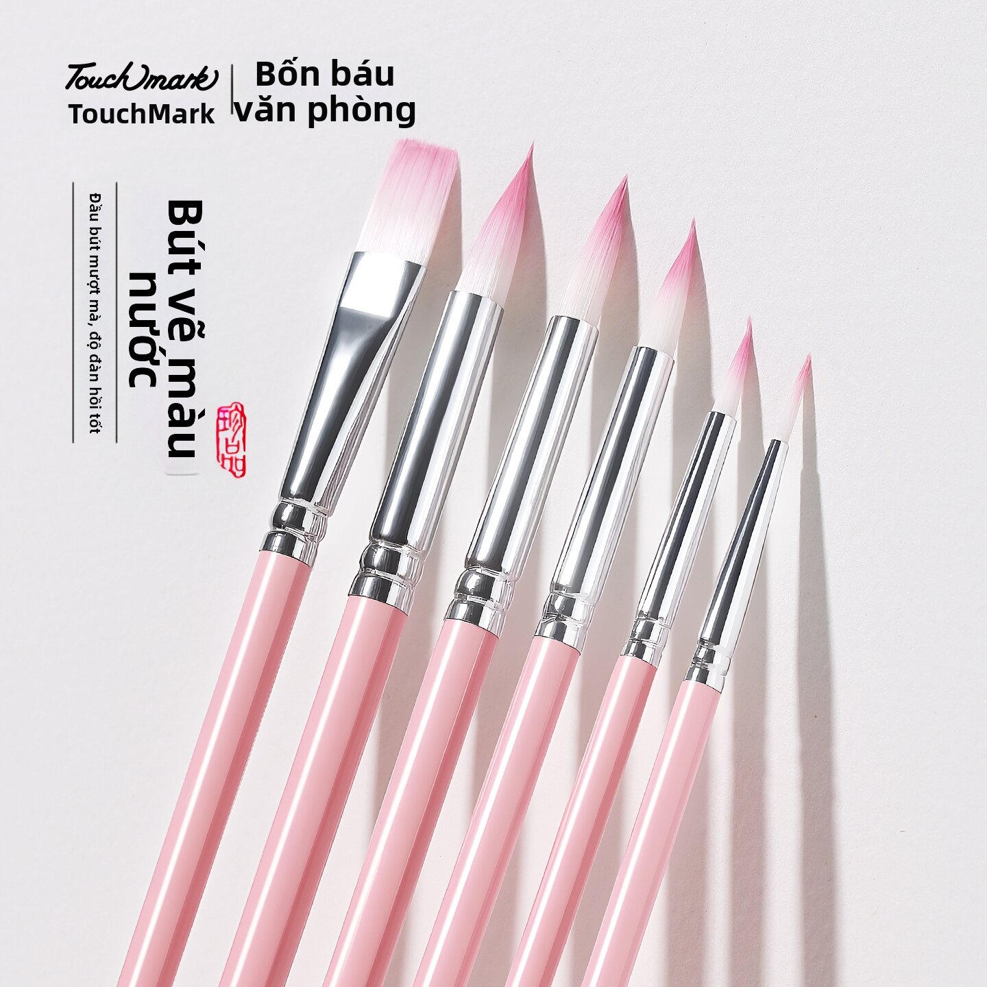 Touch Mark | Bộ Cọ Dầu và Nước Màu Sắc cho Học Sinh Nghệ Thuật và DIY Mới Bắt Đầu