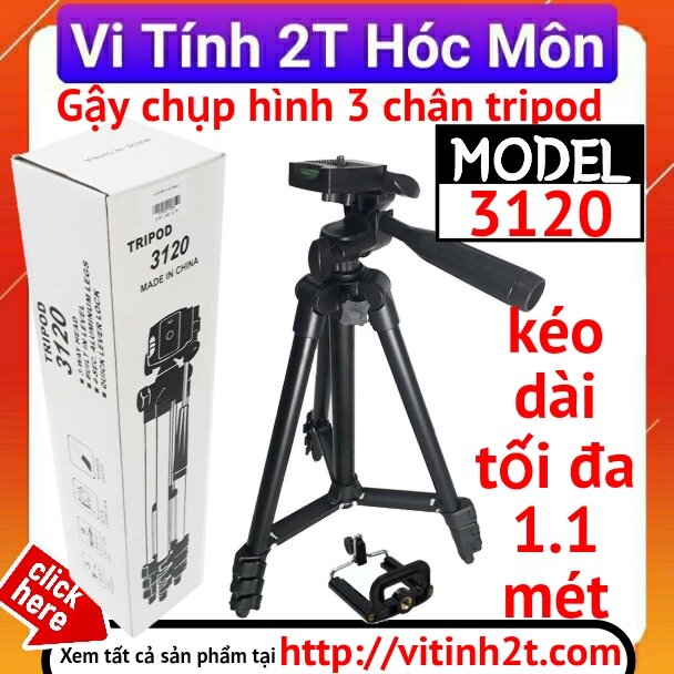 Gậy chụp hình 3 chân tripod 3120