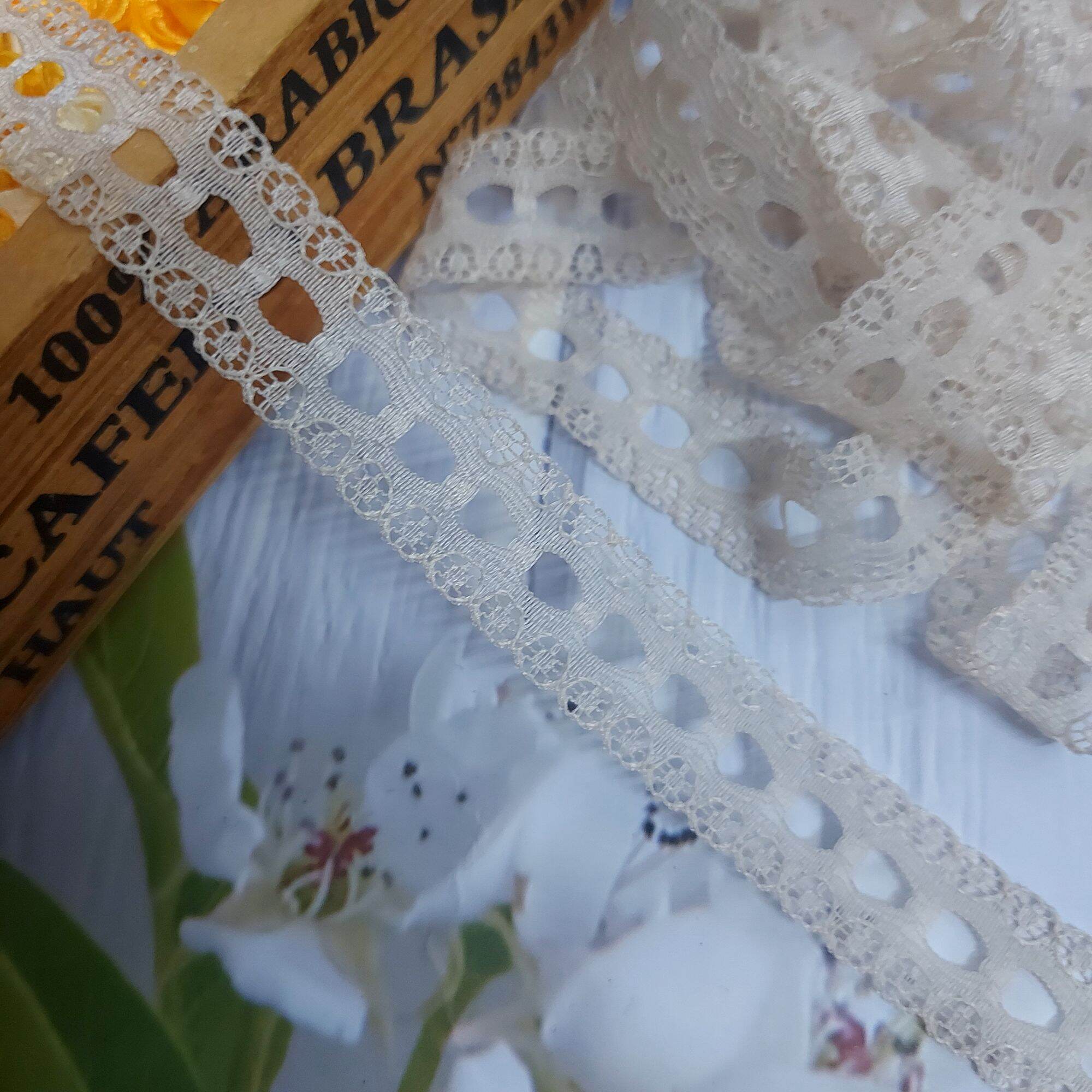 (5 MÉT) REN LƯỚI POLY MỀM   ,PHỤ KIỆN MAY VÁ ,BẢN RỘNG 1.5 CM.