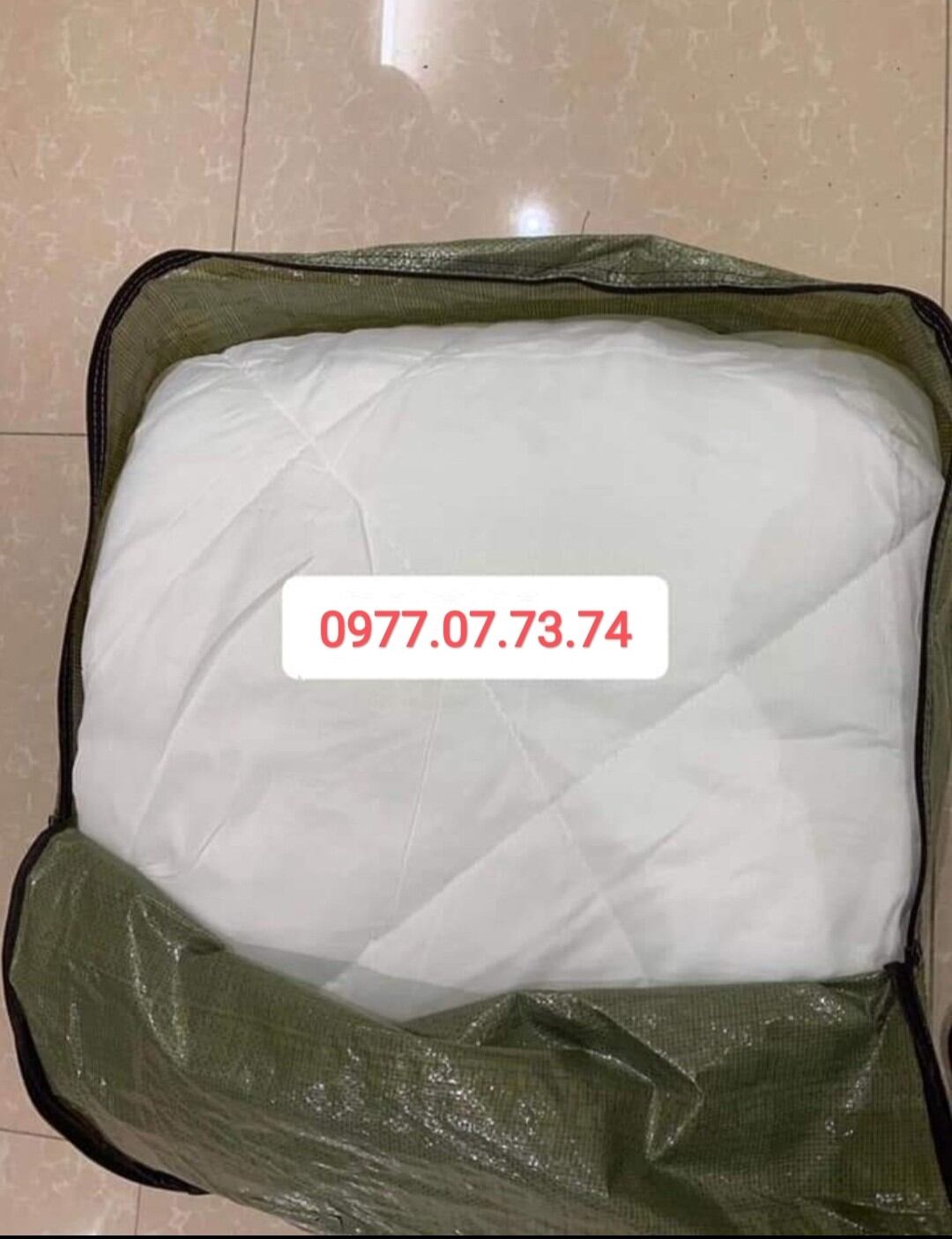 Ruột chăn bông 2kg kích thước 1m6x2m2