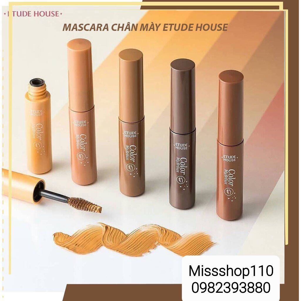 Mascara chân mày etude color my brows 4.5g