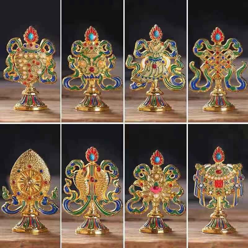 8 CÁT TƯỜNG NGŨ SẮC 10.5 CM