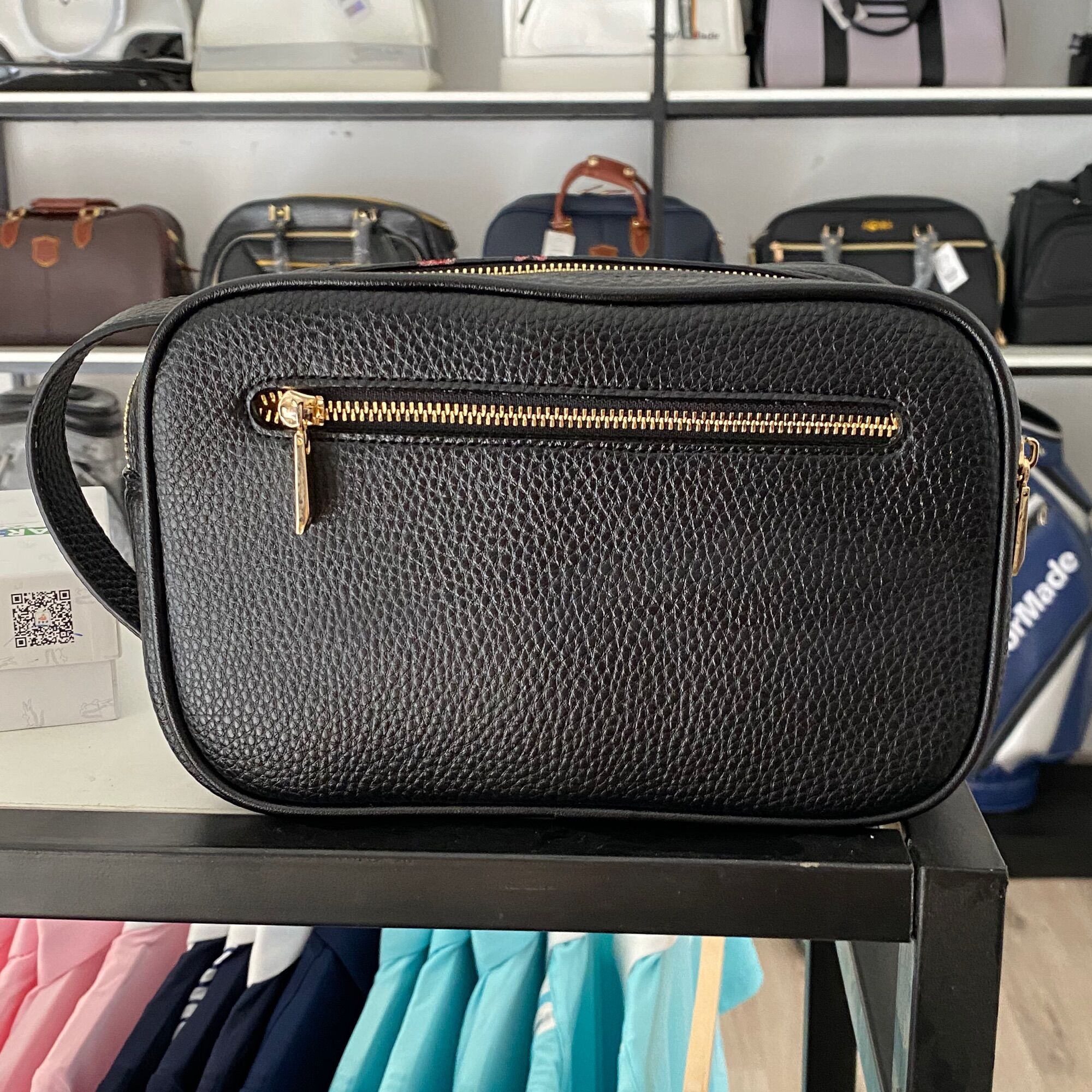 Túi golf cầm tay - túi golf cầm tay 2 ngăn VNAPPA - có khoá mã số