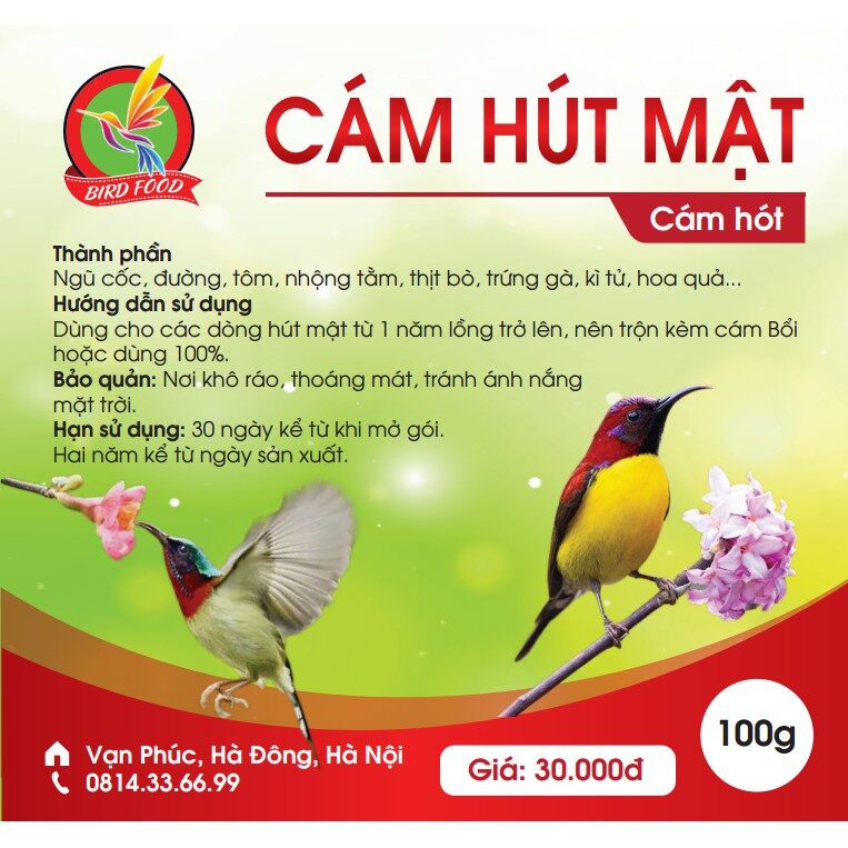 Cám chim hút mật