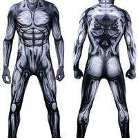 Marvel | Bộ Đồ Cosplay Halloween Người Lớn Silver Surfer Bộ Đồ Zentai Bộ Liền Thân Siêu Anh Hùng Chất Liệu Polyester Và Elastane Dành Cho Cả Nam Và Nữ Thích Hợp Cho Các Bữa Tiệc