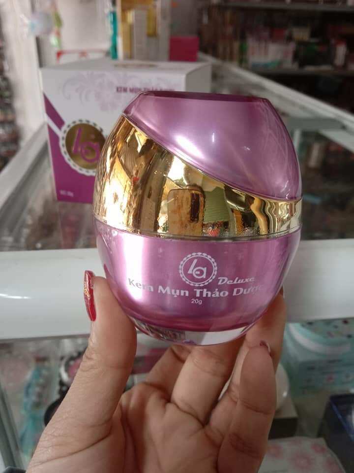 Kem mụn thảo dược deluxe la 20g