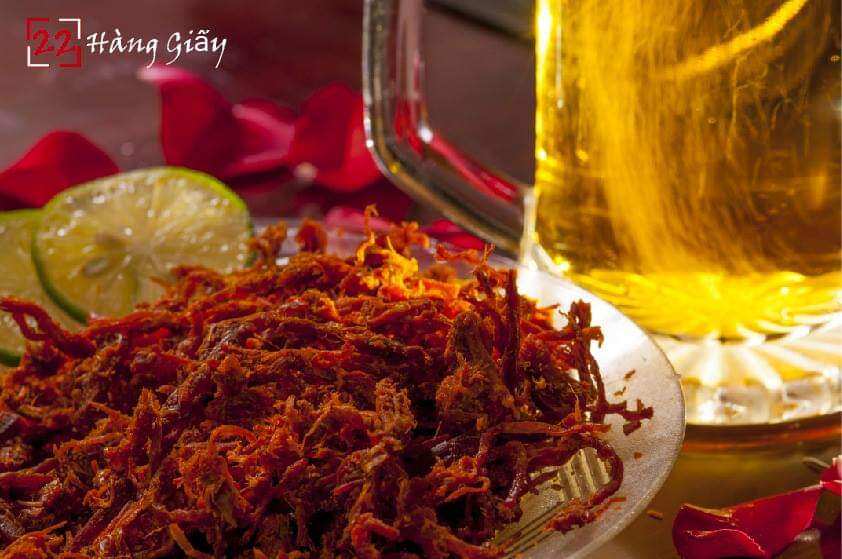 Bò khô sợi loại đặc biệt gói 200gr - Bò khô chính hãng 22 hàng giấy