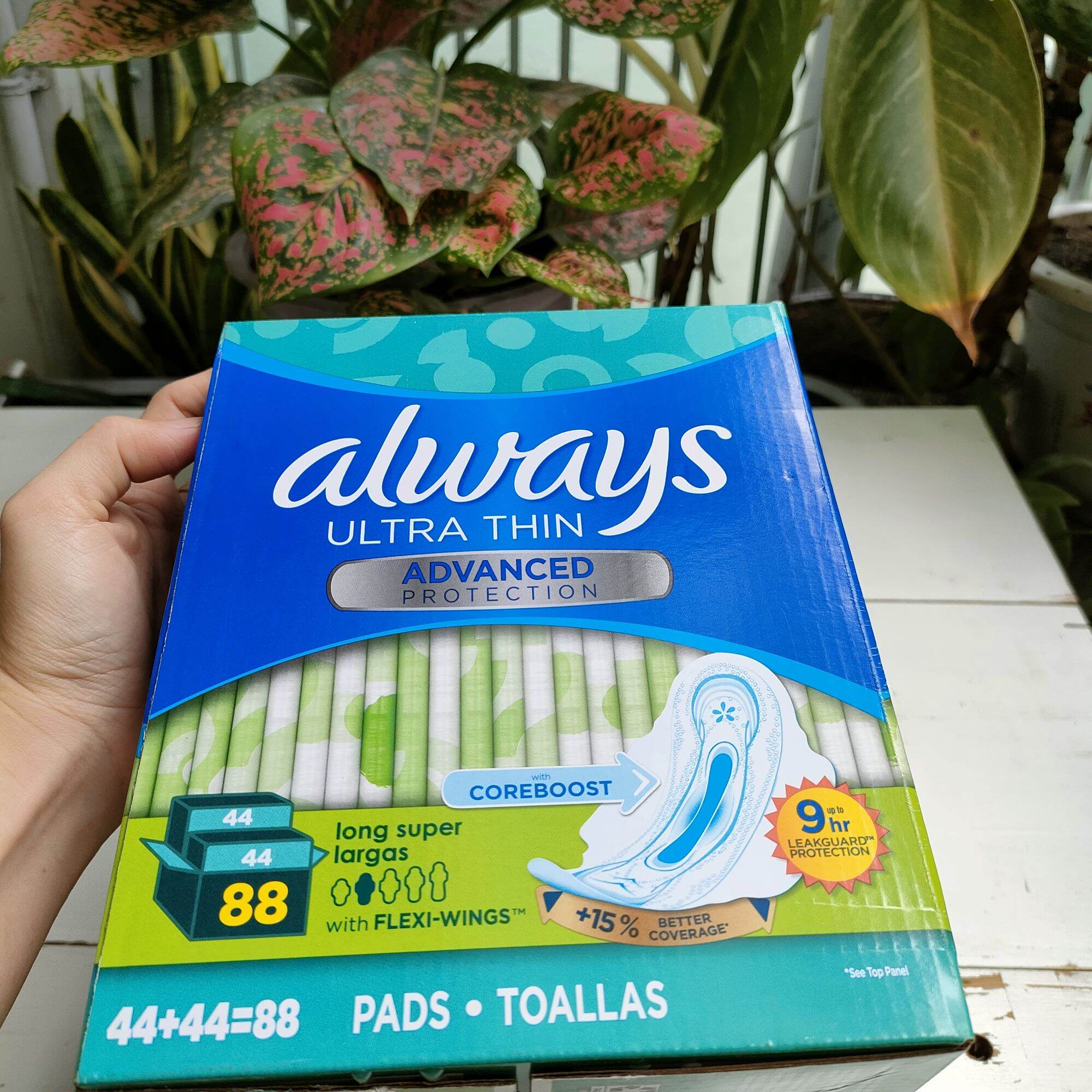 Băng Vệ Sinh Always Ultra Thin 88 Miếng Ban Ngày - Mỹ