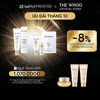 [THE WHOO OFFICIAL] Kem Chống Nắng Nâng Tone Up Whoo UV Ultimate Ultimate Brightening SPF50+/PA++++