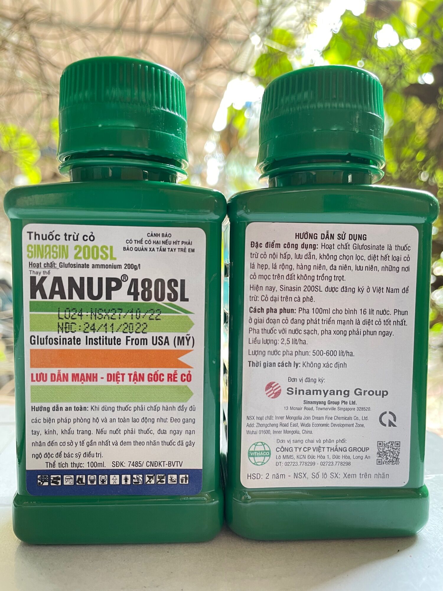 Thuốc trừ cỏ Kanup 480SL nội hấp không chọn lọc