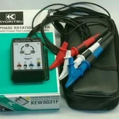 Thiết bị kiểm tra thứ tự pha Kyoritsu 8031F

( tặng kèm bút kiểm tra dây điện đứt ngầm , còn mới 99% ) .