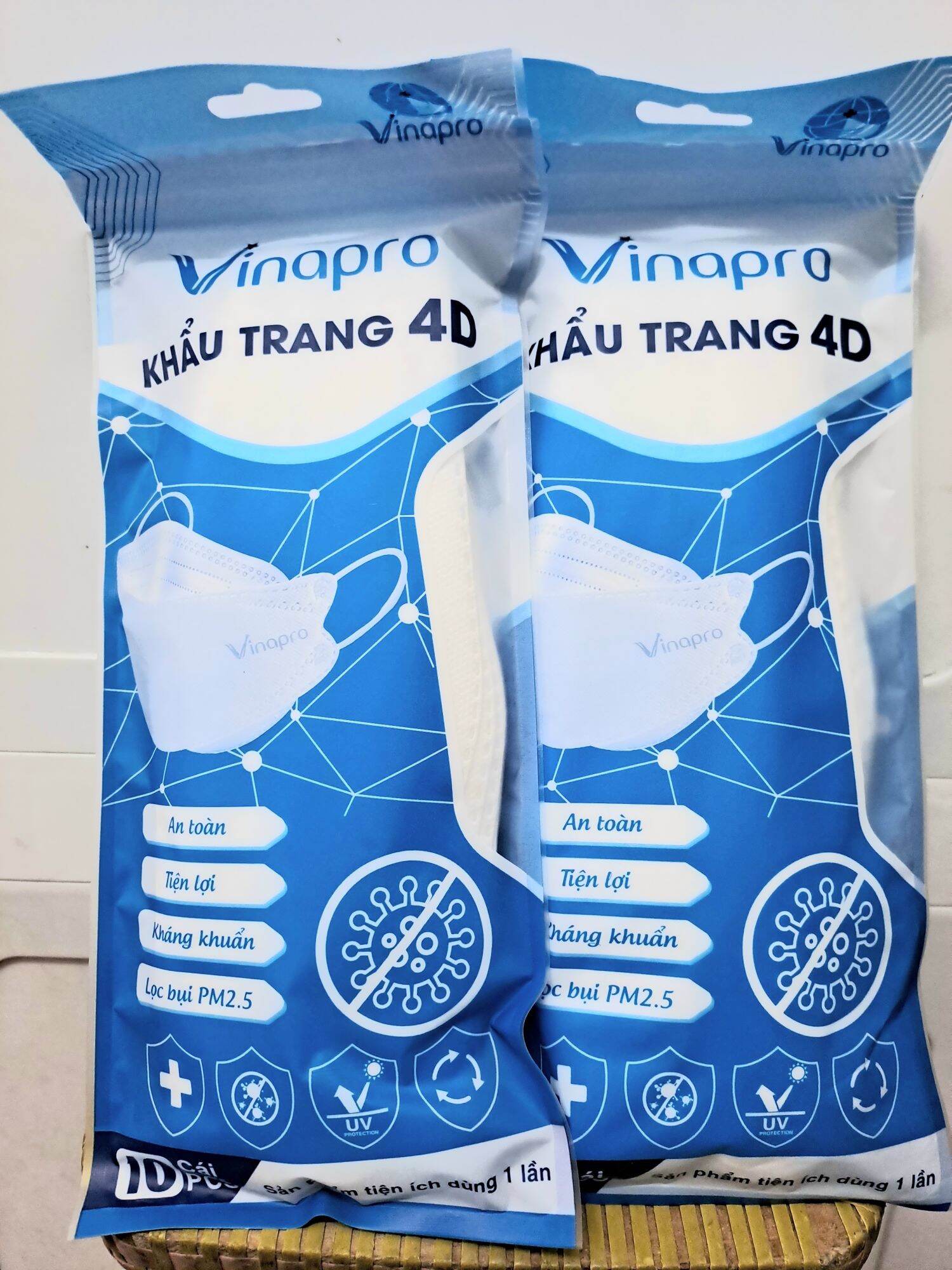 Combo 20 cái khẩu trang 4D