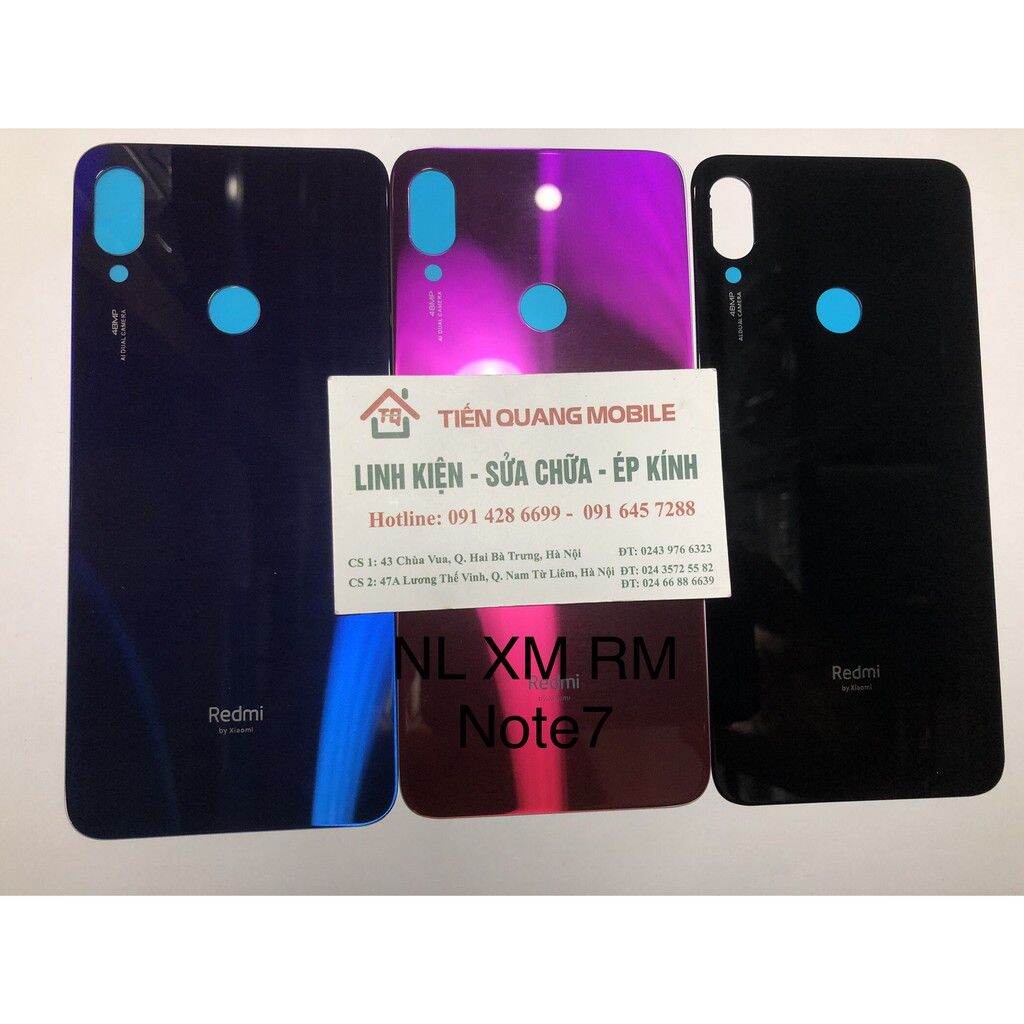 Nắp lưng đt xiaomi redmi note 7