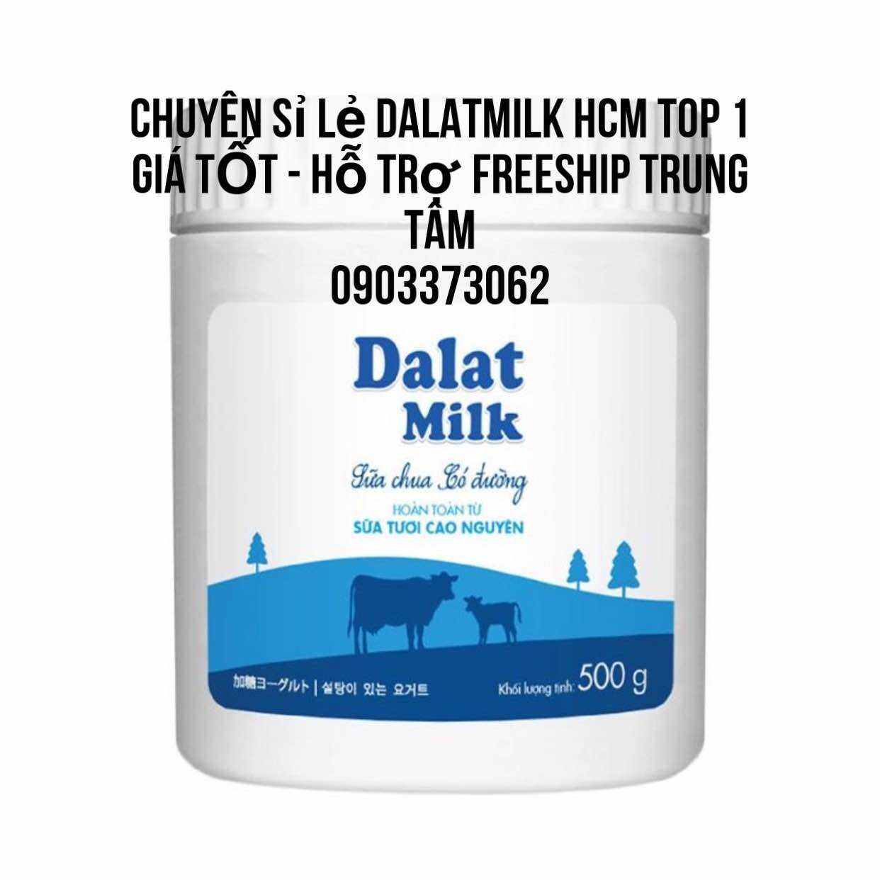 Sc Ăn Có Đường Dalatmilk 500Gr