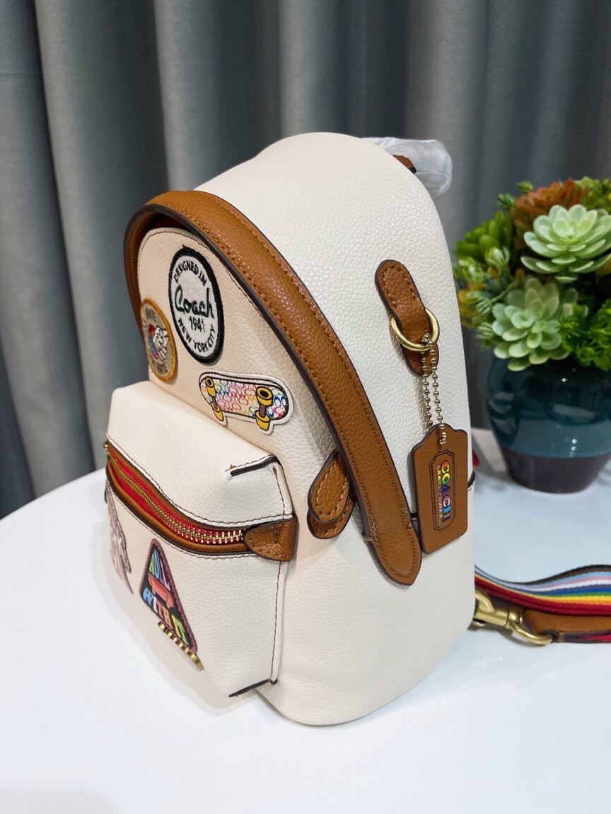BA LÔ C0A**CH CHARTER BACKPACK 18 DA THẬT XỊN XÒ