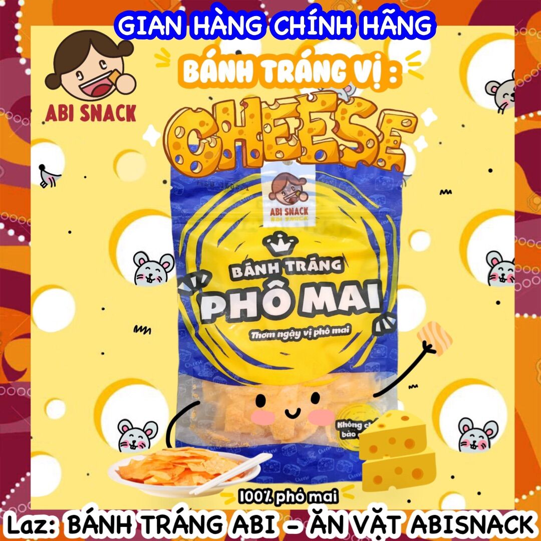 Bánh tráng phô mai Abi 80gr
