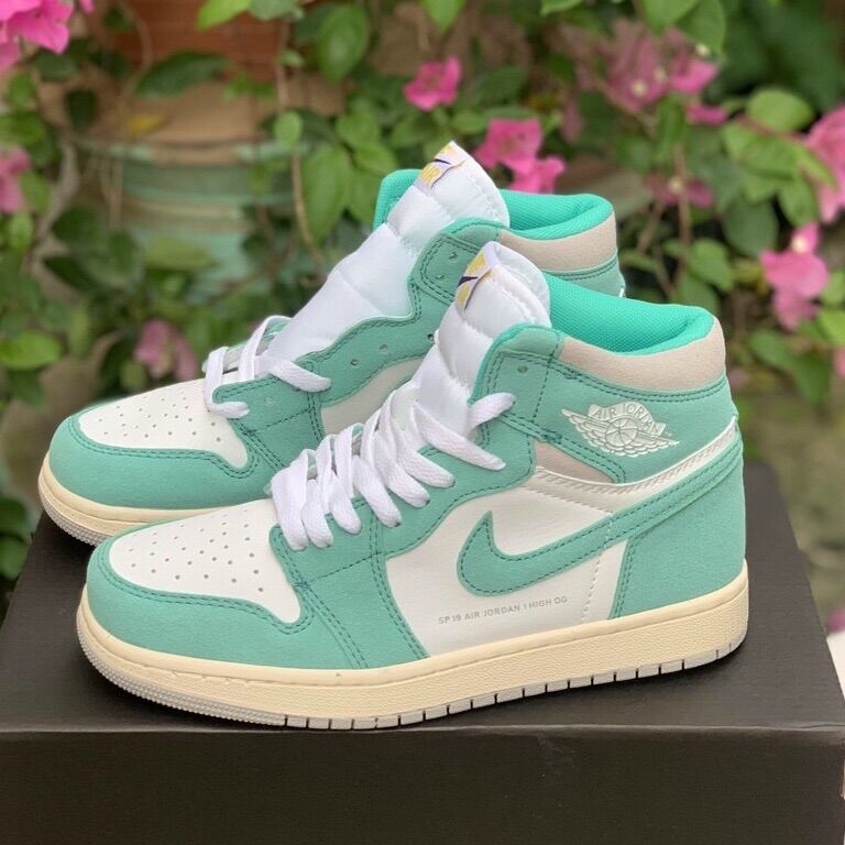Giày Jordan xanh lơ cao cổ bản đẹp Fullbox - Ann Shoes