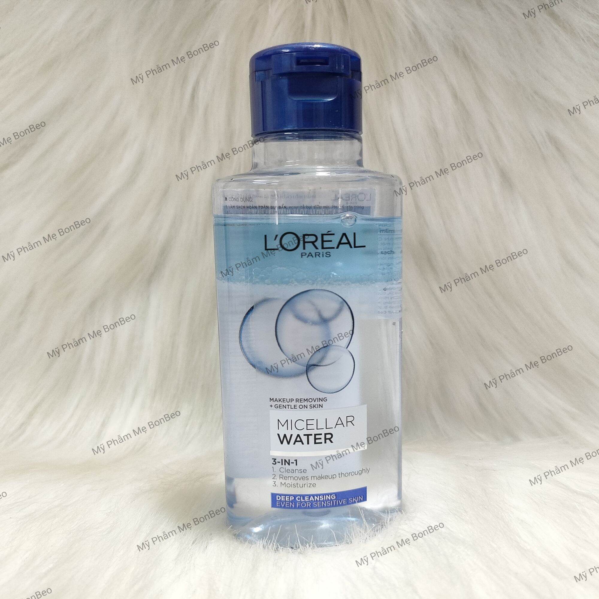 Nước tẩy trang Loreal- L'Oreal Paris 3-in-1 Micellar Water 95ml